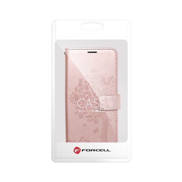 Forcell Galaxy A13 5G Etui Mezzo - Træ Rosa Guld Roséguld