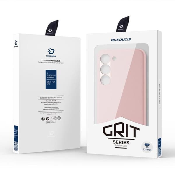 Dux Ducis Galaxy S23 Plus -puhelinkotelo Grit - Pinkki Rosa