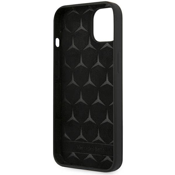 Mercedes Silicone Line Skal iPhone 13 Mini - Musta Black