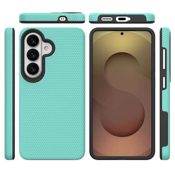 Mobilskal för Samsung Galaxy S26 Magnetiskt Shockproof TPU + PC - Mintgrön