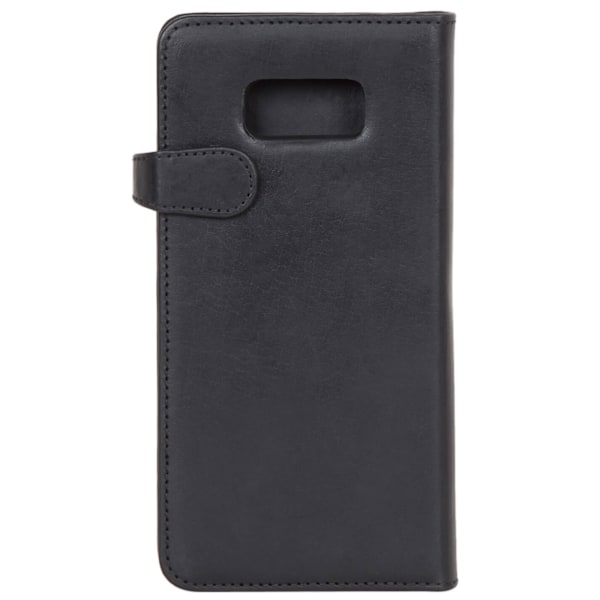 BUFFALO äkta läder Plånboksväska läder till Samsung S8 Plus - Svart Svart