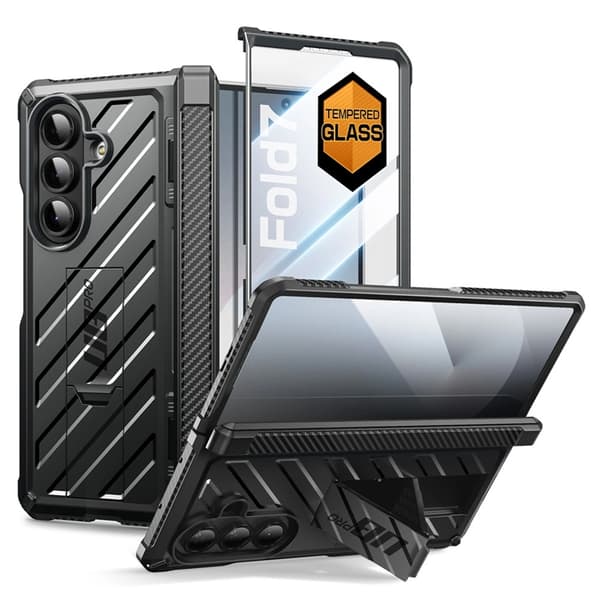 SupCase Telefontaske Til Galaxy Z Fold 7 Unicorn Beetle Pro - Sort Svart