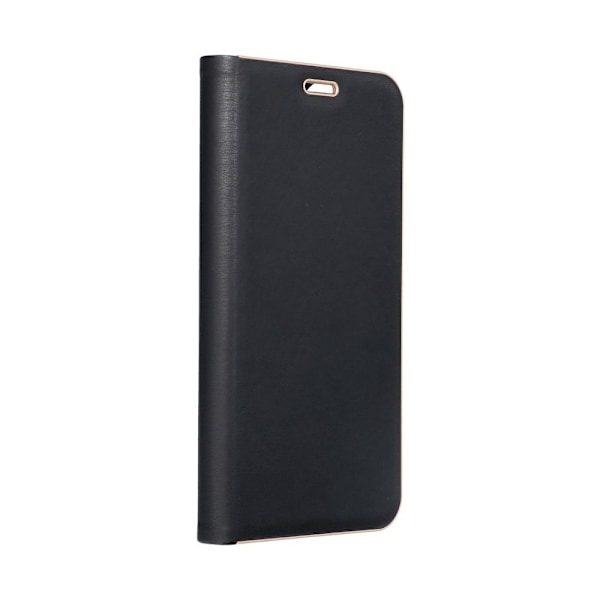 Galaxy A12/M12 Pungetui Forcell Luna Guld - Sort Black