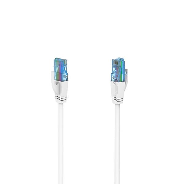 HAMA Netværkskabel CAT6a U / UTP 10,0m - Hvid White