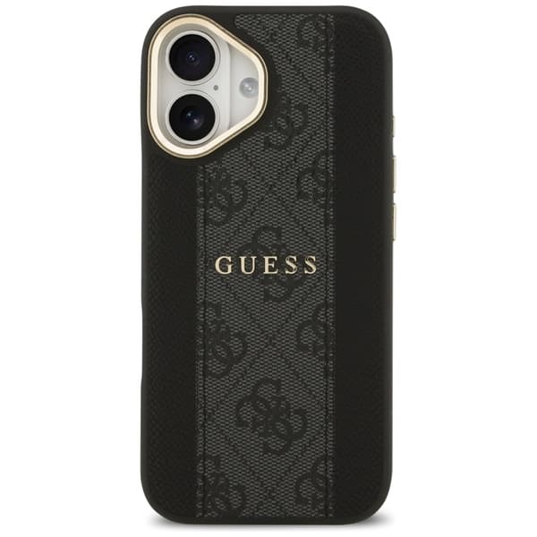 Guess Telefontaske til iPhone 17 Magsafe Stripe - Sort Svart