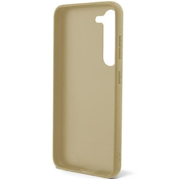 Guess Mobilskal till Galaxy S24 Glitter Script - Guld Guld