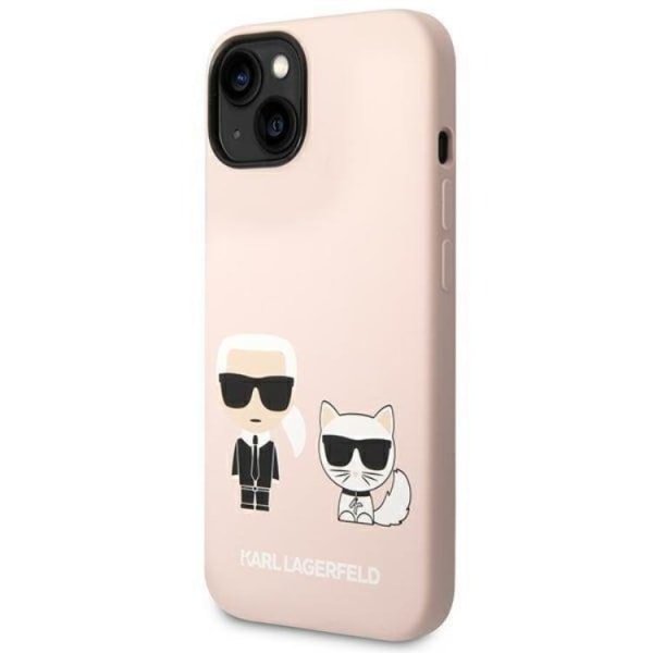 Karl Lagerfeld iPhone 14 etui Magsafe Silikone Karl & Choupette