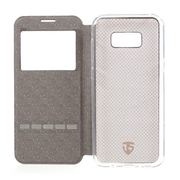 Slide to Answer Etui til Samsung Galaxy S8 Plus - Hvid White