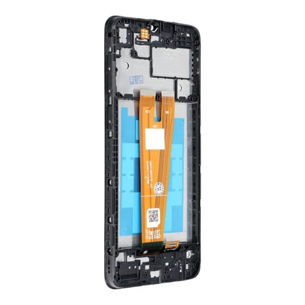 Galaxy A04 Skärm med LCD-display ORG Renoverad Svart