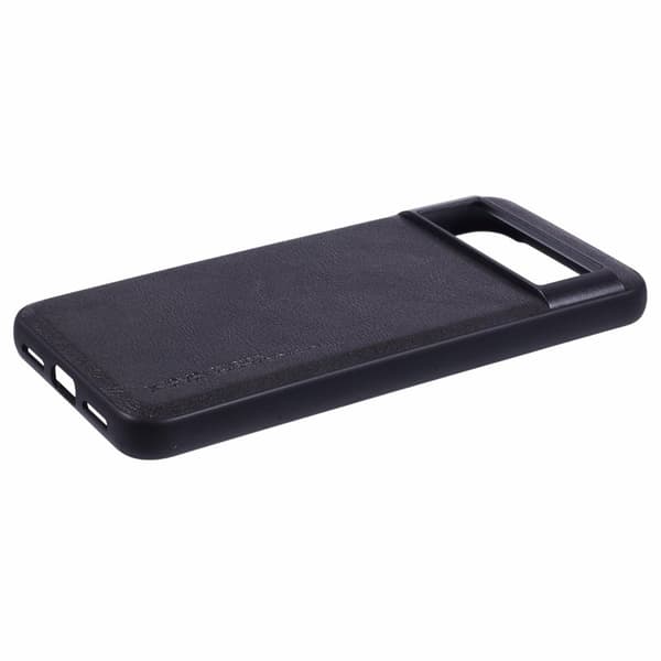 X-LEVEL Bojue-3 Mobilskal till Google Pixel 8a PU Läder Svart