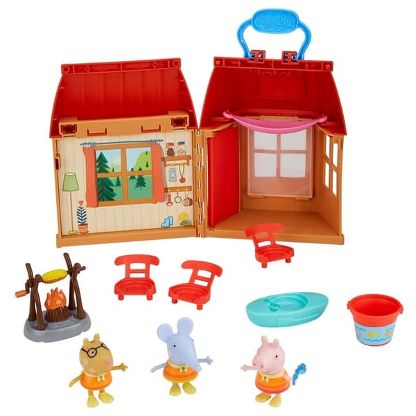 PEPPA PIG Lekset 3" Playset Cozy Campsite