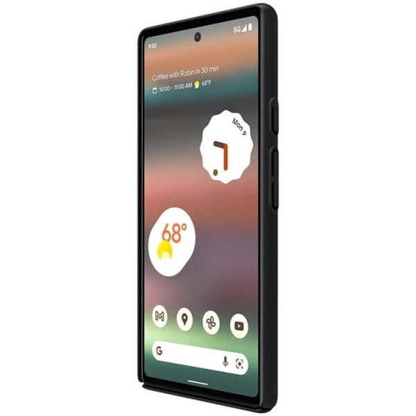 Nillkin Google Pixel 6a -puhelimen suojakuori Super Frosted Shield - Musta