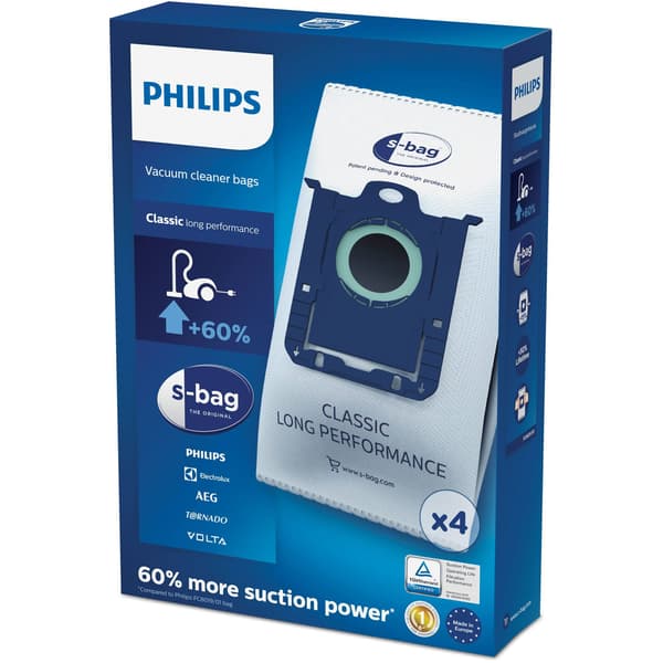 PHILIPS S-bag Dammsugare påsar Philips Orginal "Nya S-bag"