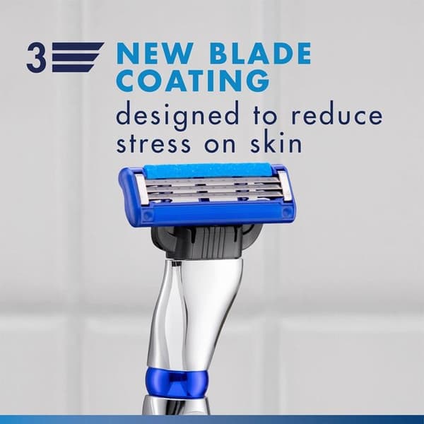 Gillette Rakblad Mach3 Turbo 6st Blå