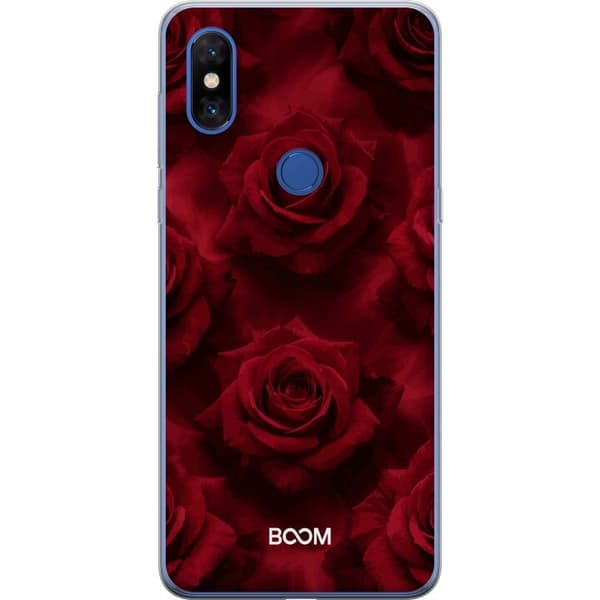 Mobilskal till Xiaomi Mi Mix 3 med Crimson Rose