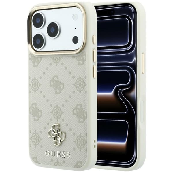 Guess Mobilskal För iPhone 18 Pro/17 Pro Magsafe Peony 4G Small Logo