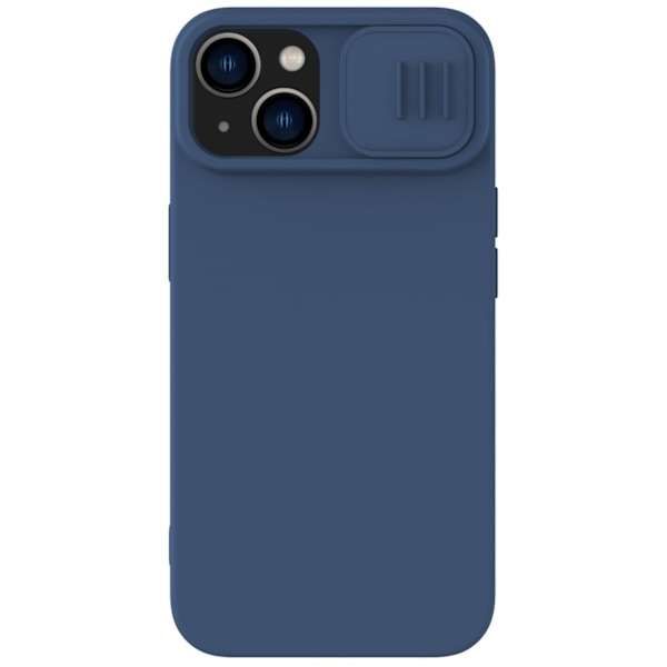 Nillkin iPhone 14 Plus Skal CamShield Silky Silicone - Blå Blå