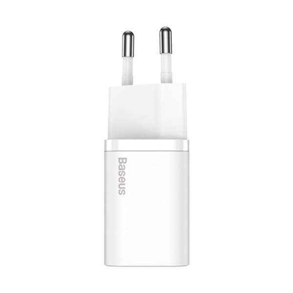 Baseus Super seinälaturi USB-C 20 W - Valkoinen