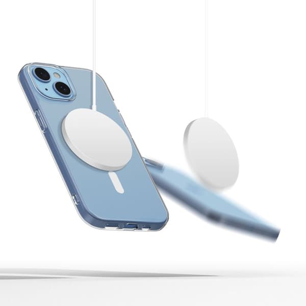 Tech-Protect Telefontaske til iPhone 13/14 Magsafe Flexair - Klar Transparent