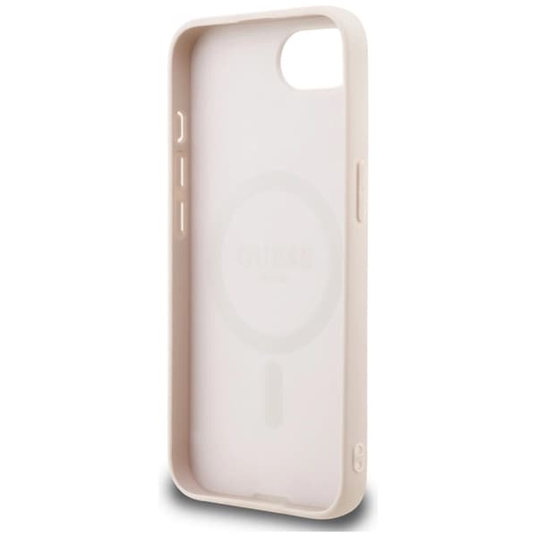 Guess Mobilskal till iPhone 16e MagSafe 4G Small 4G and Classic Rosa