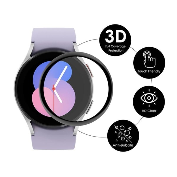 [2-Pack] ENKAY Galaxy Watch 5 (40mm) Härdat Glas Skärmskydd 3D C