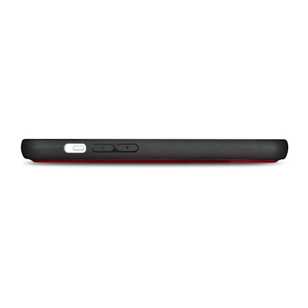 iCarer iPhone 14 Plus Plånboksfodral 2in1 Anti-RFID - Röd Röd