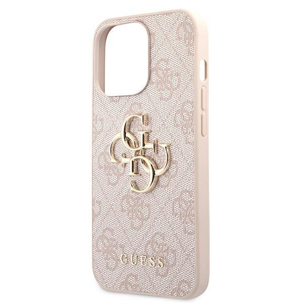 Guess Big Metall Logo Skal iPhone 13 Pro Max - Rosa Rosa