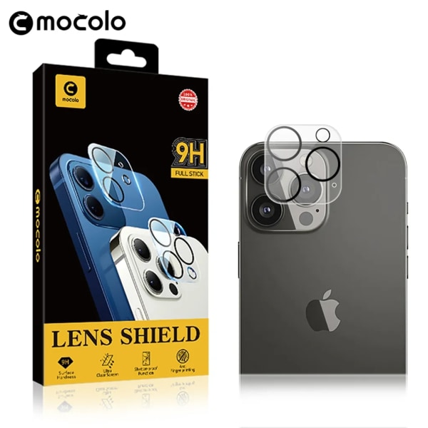 Mocolo iPhone 15 Pro Max/15 Pro kameralinsecover i hærdet glas