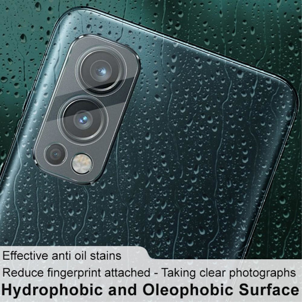 [2-PACK] Kameralinsskydd i Härdat Glas OnePlus Nord 2 5G Skärmskydd
