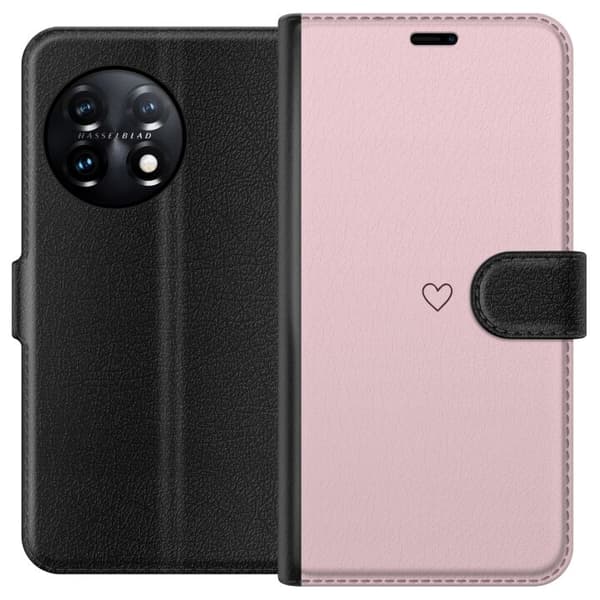Plånboksfodral till OnePlus 11 med Litet Hjärta