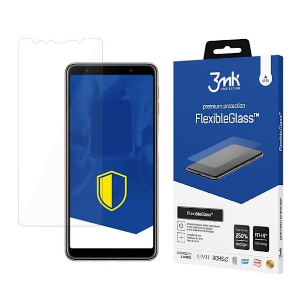 3MK Galaxy A7 (2018) Hybrid Okrossbart Glas FlexibleGlass