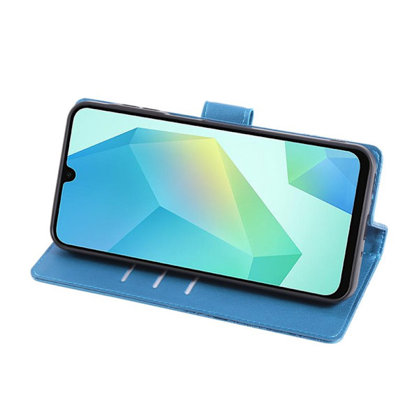 Plånboksfodral för Samsung Galaxy S26 Plus Konstläder 3 kortfack - Blå
