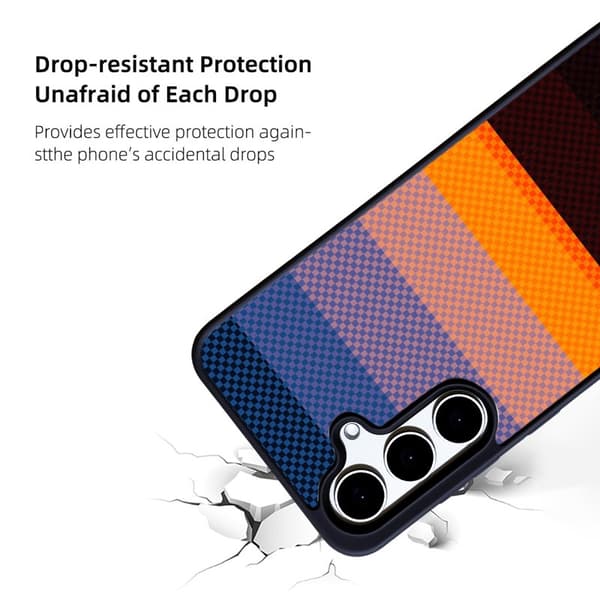 EYCASE Mobilskal för Samsung Galaxy S26 Magnetiskt TPU - Sunset Glow