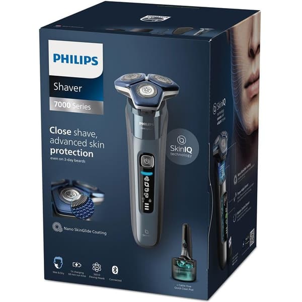 Philips Rakapparat Serie 7000 Quick Clean Pod S7882 Blå