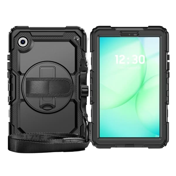 Tech Protect Galaxy Tab A9 Etui Solid - Sort Svart