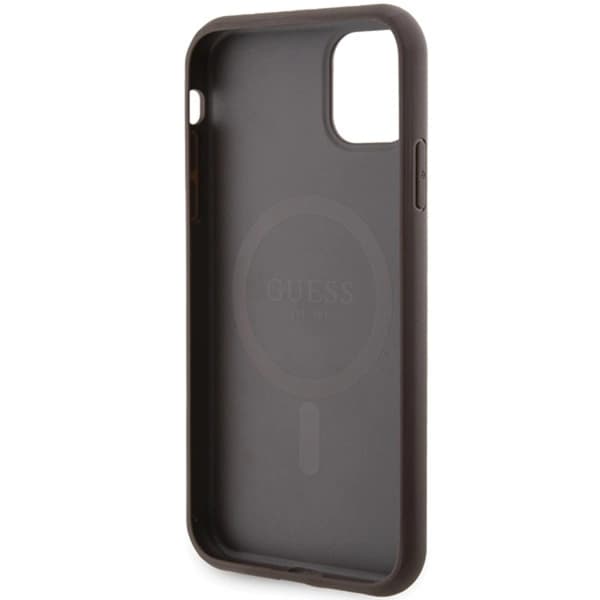 Guess iPhone 11/XR Mobilskal Magsafe 4G Collection - Brun Brun