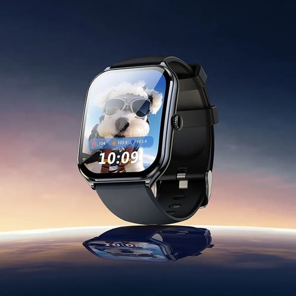 Hoco SmartWatch Y28 Amoled - Svart Svart