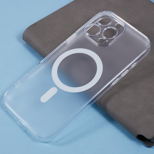 X-LEVEL Mobilskal till iPhone 16 Pro Max MagSafe Transparent TPU