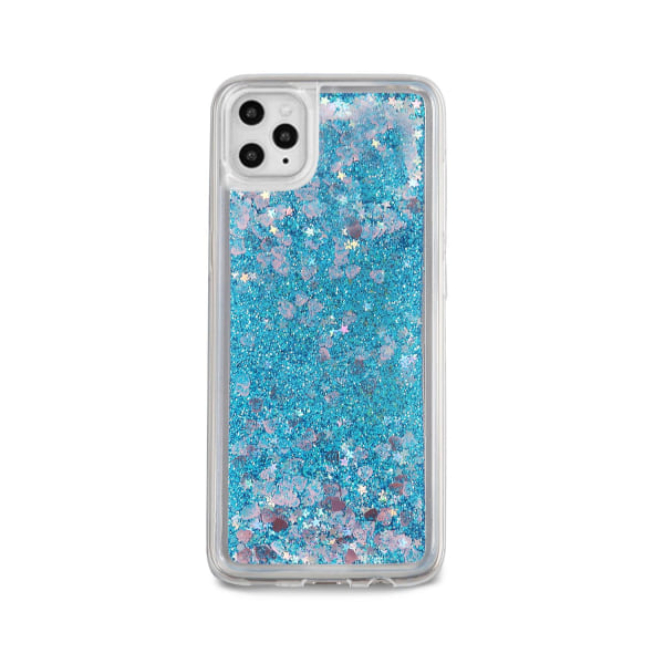 Glitter Cover til Apple iPhone 11 Pro - Blå Blue