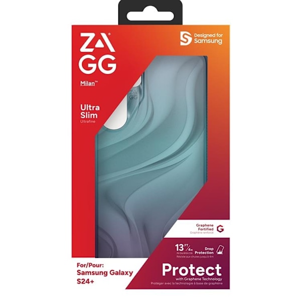 ZAGG Galaxy S24 Plus Mobilskal Milan - Blå