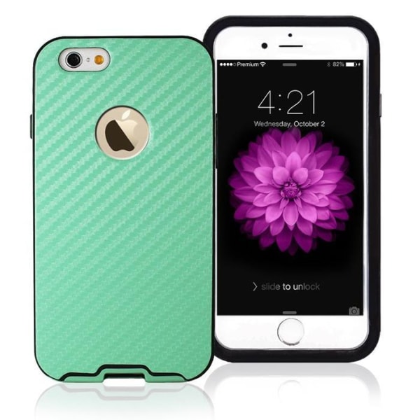 Mercury Bumper Skin Suojakuori Apple iPhone 6 / 6S:lle - turkoosi