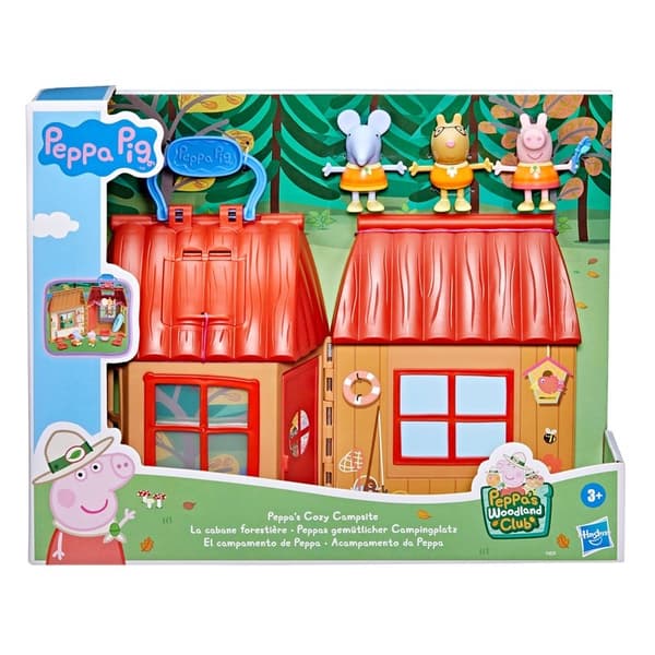 PEPPA PIG Legesæt 3" Legesæt Hyggelig Campingplads