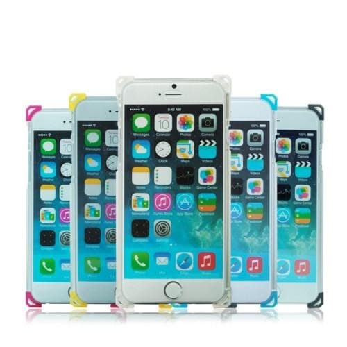 MOSHUO Cat Ear Matte Skal till Apple iPhone 6/6S - Transparent Transparent