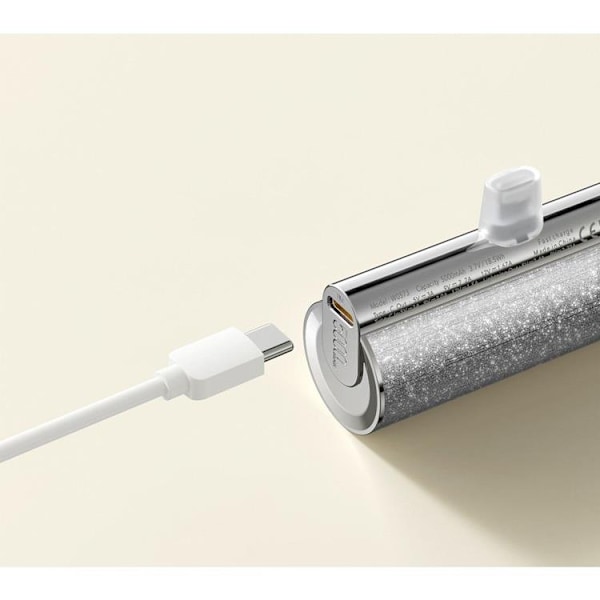 VEGER Powerbank 5000 mAh Type C PD QC 3.0 2.4A 12W - Silver