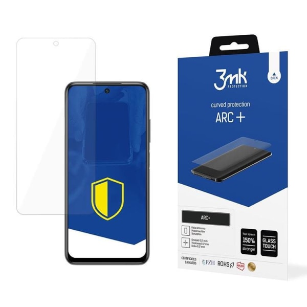 3MK Xiaomi Redmi Note 10 5G Plastfilm Skärmskydd  ARC plus - Transparent