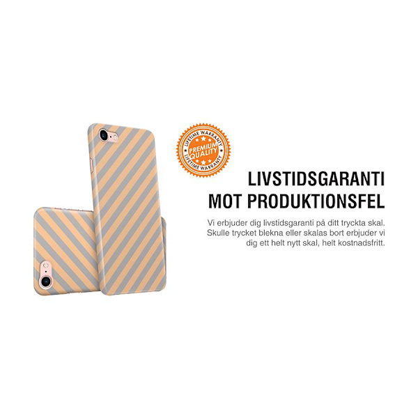 Skal till Samsung Galaxy S6 - Rost - Blå
