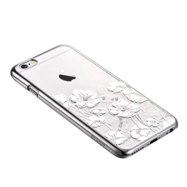 Devia skal med Swarovski-stenar till iPhone 6 / 6S  - Silver Silver