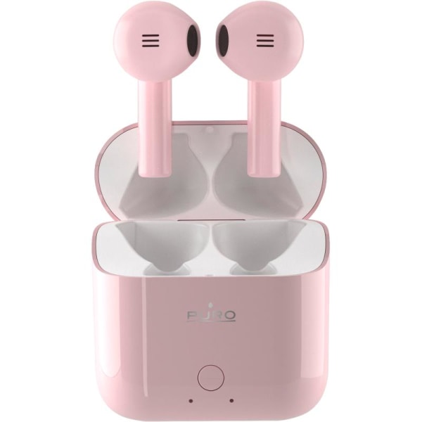Puro - ICON POD Bluetooth-hörlurar med laddfodral - Rosa Rosa