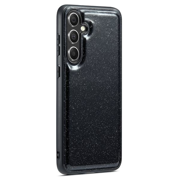 DG.MING Back Shell Mobilskal till Samsung Galaxy S23 FE Glitter Svart