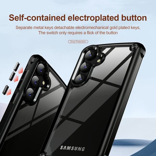Mobilskal för Samsung Galaxy S26 Plus Stöttålig PC + TPU - Svart